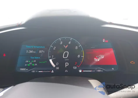 2023 Chevrolet Corvette Stingray Rwd 1Lt z USA, uszkodzony, nr VIN 1G1YA2D42P5122129